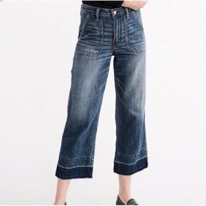 Cropped Stovepipe jeans